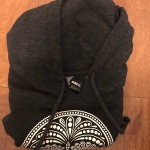 OBEY Hoodie, Size Sm, Gray
